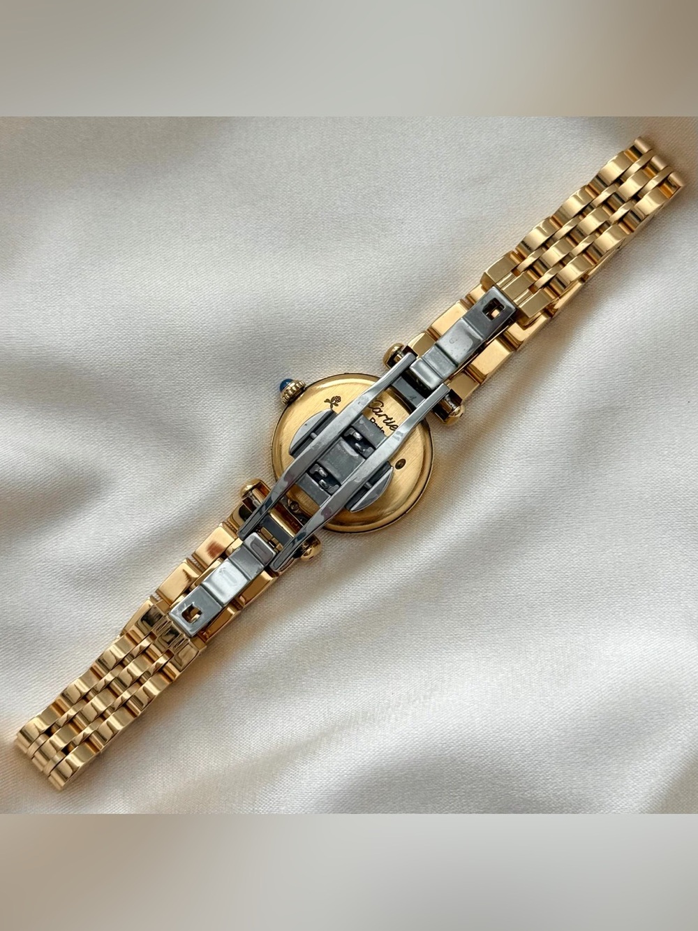 AUTHENTIC VINTAGE CARTIER GOLD WATCH - WITH BOX - Picture 7 of 8